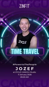 11.JAN Bali Josef ZYCLE + Pilates Indoor Cycling & Reformer