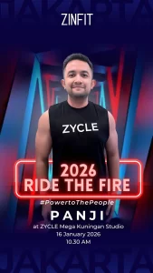 16.JAN JKT panji ZYCLE + Pilates Indoor Cycling & Reformer
