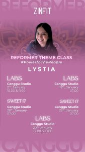 RTC 01 Lystia ZYCLE + Pilates Indoor Cycling & Reformer